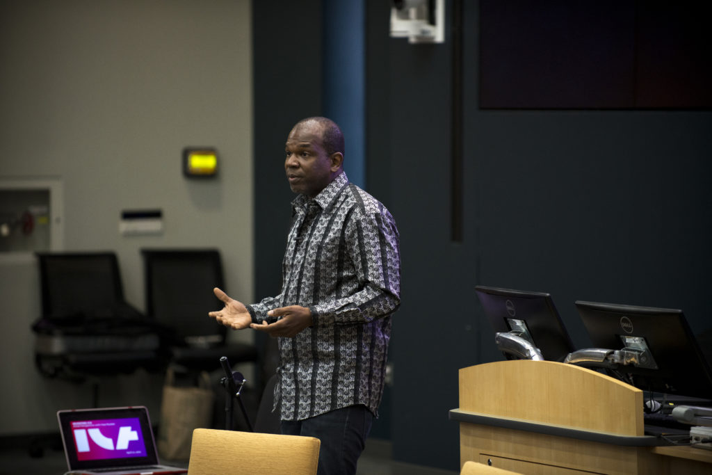 Paul Rucker, Inventing ICA Lecture, April 2017. Photo: Diego Valdez