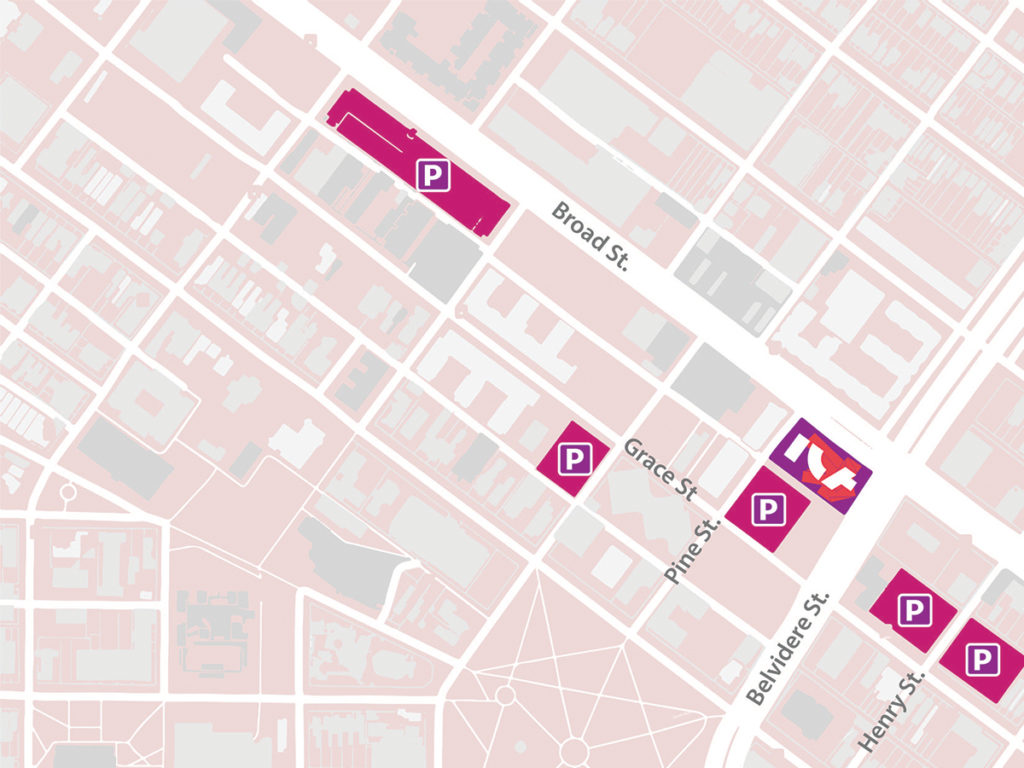 Opening Event Parking Map