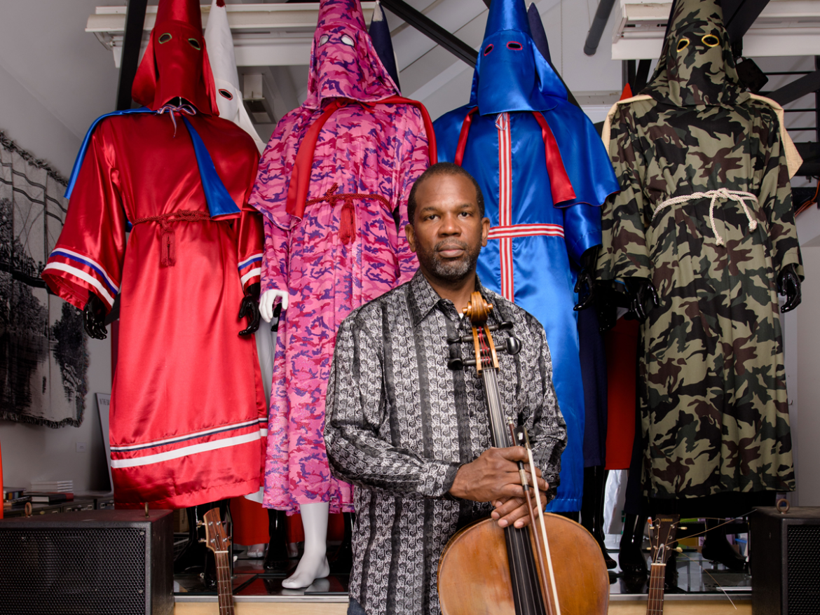 Photo of artist Paul Rucker. Photo: Mike Morgan
