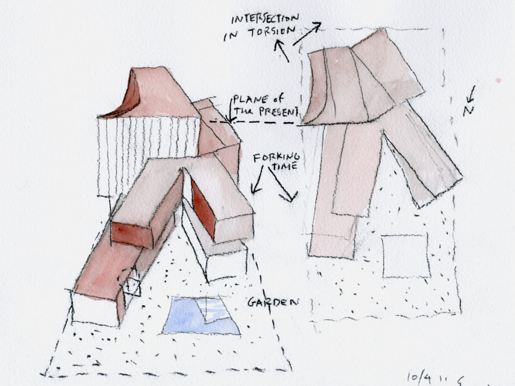 Watercolor by Steven Holl Architects