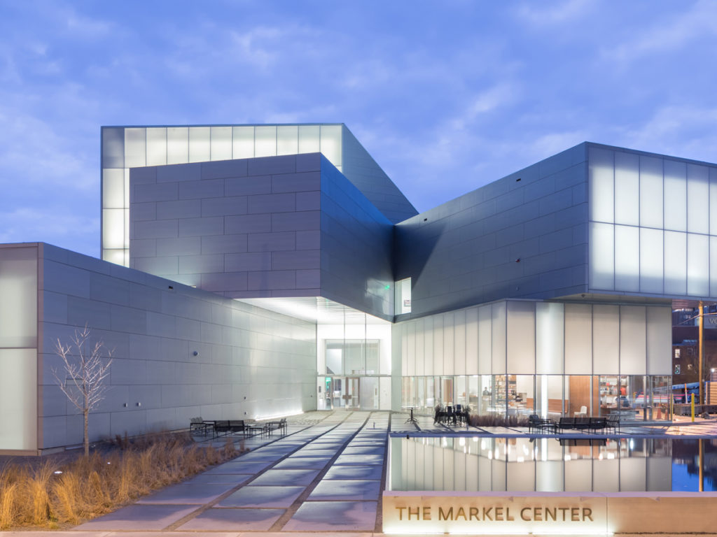The Markel Center from the Pine Street Entrance. Photo: Iwan Baan.