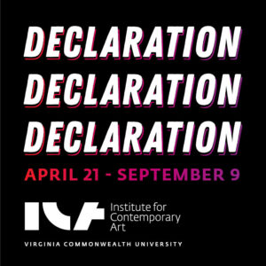 Declaration, April 21-September 9