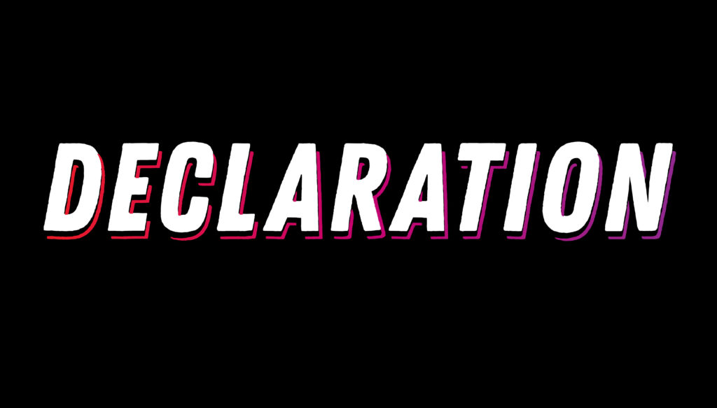 Declaration Single Wordmark