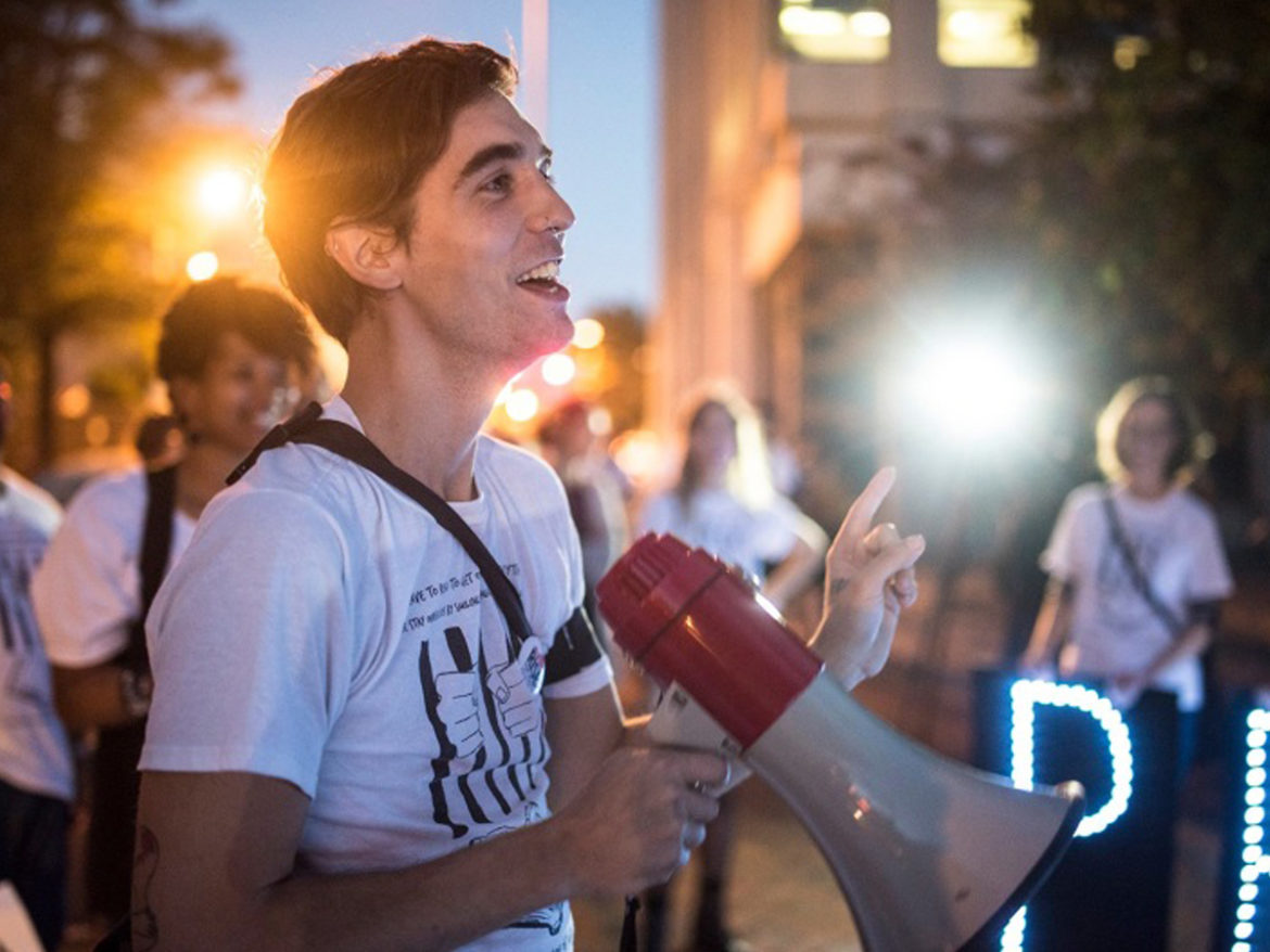 Richmond activist Mark Strandquist