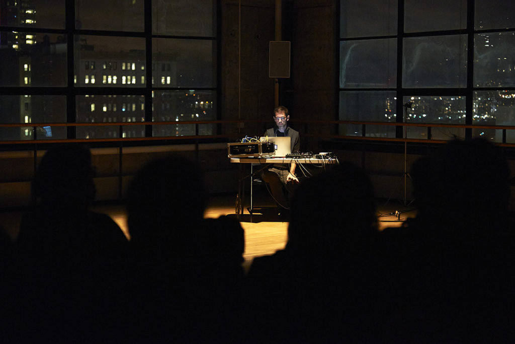 Light Readings performance at Baryshnikov Arts Center, 2014, photo by Anna Lee Campbell