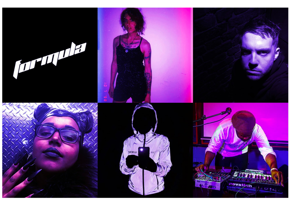 Photo of various performers from the Richmond group "Formula"