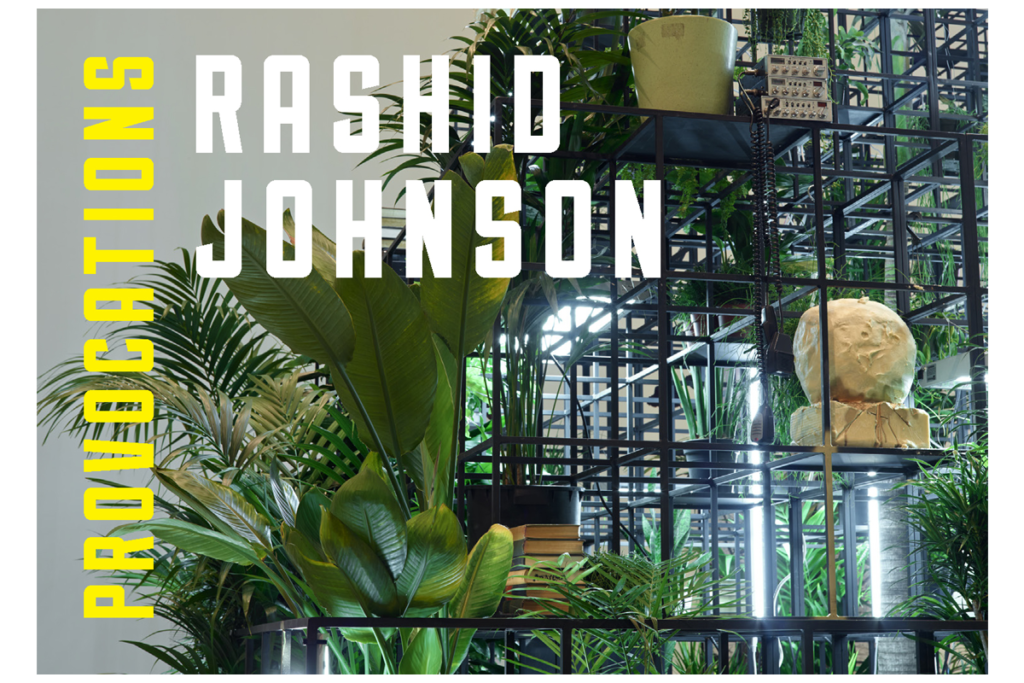 Provocations: Rashid Johnson