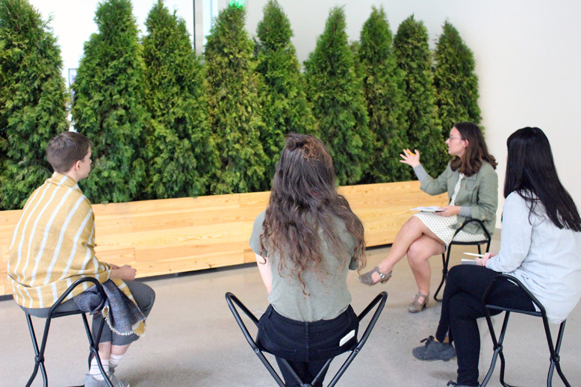 Photo: Student-led tour of Hedges, Edges, Dirt