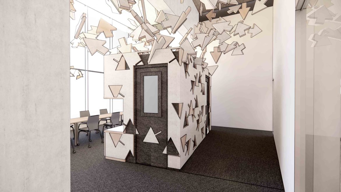 Artist rendering of the future CMC space